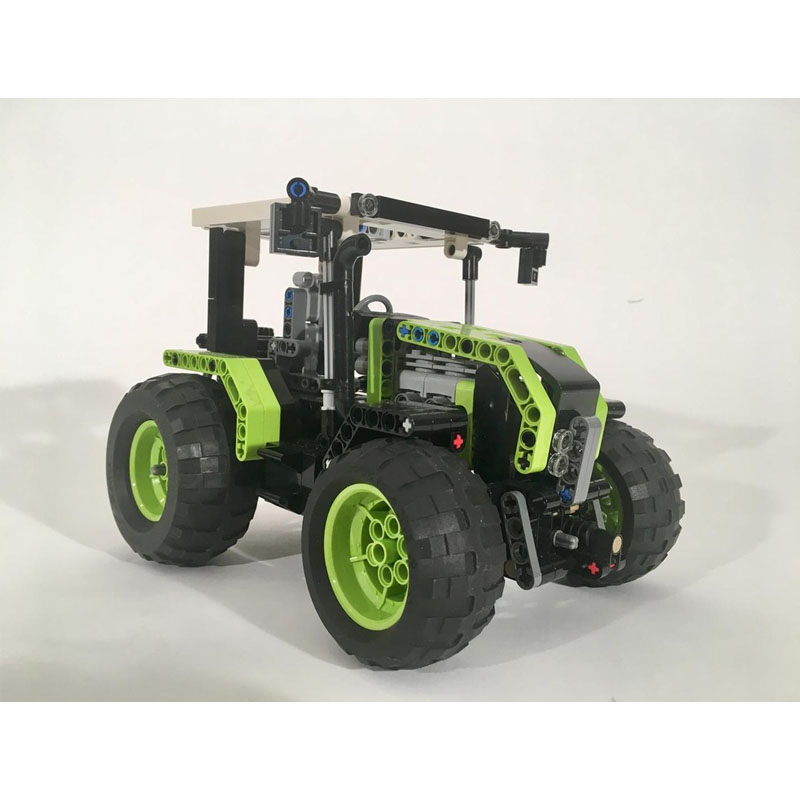 Urban Farming Is - MOC-97333 도시 농장 농업용 트랙터 빌딩