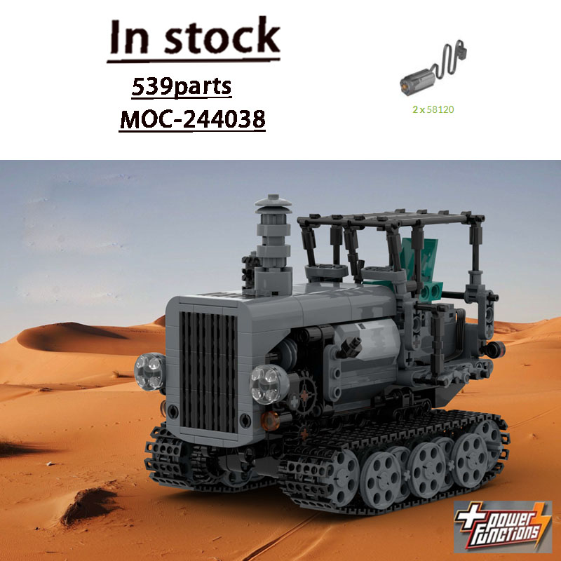 Urban Farming Is - MOC-244038 도시 복고풍 농업용 트랙터 빌딩