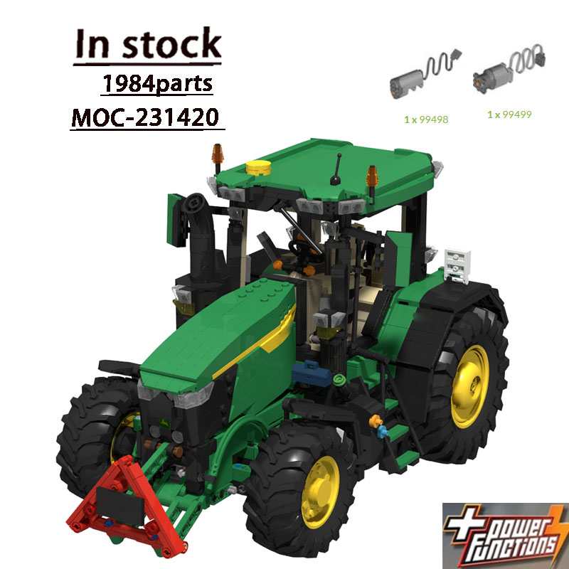 MOC-231420 도시 농장 농업용 트랙터 빌딩 블록 - Urban Farming Is 리뷰 및 가격