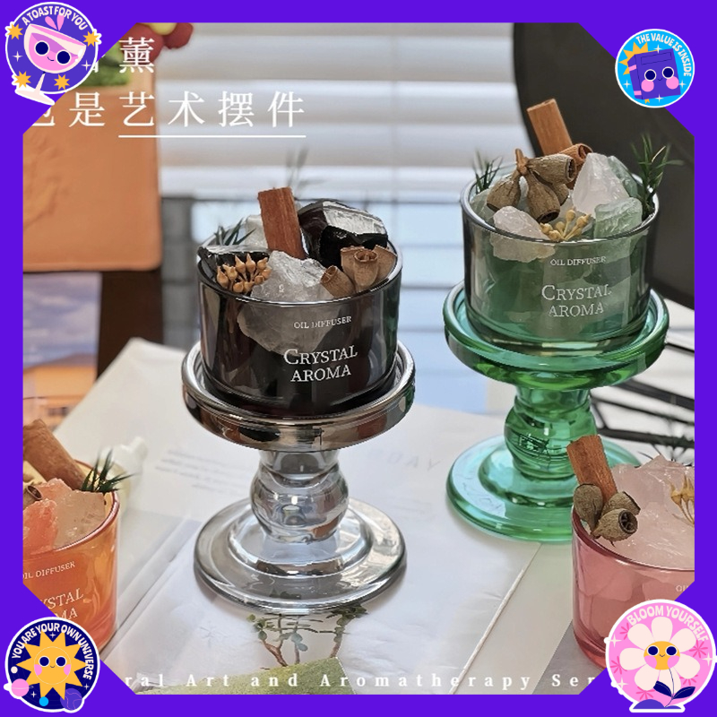 천연 크리스탈, 원석, 디퓨저 스톤, 무화염 아로마테라 - Air Stone Diffuser 리뷰 및 가격